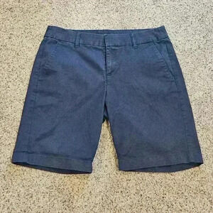 J.Crew Navy Blue Chino Style Short, Size 4